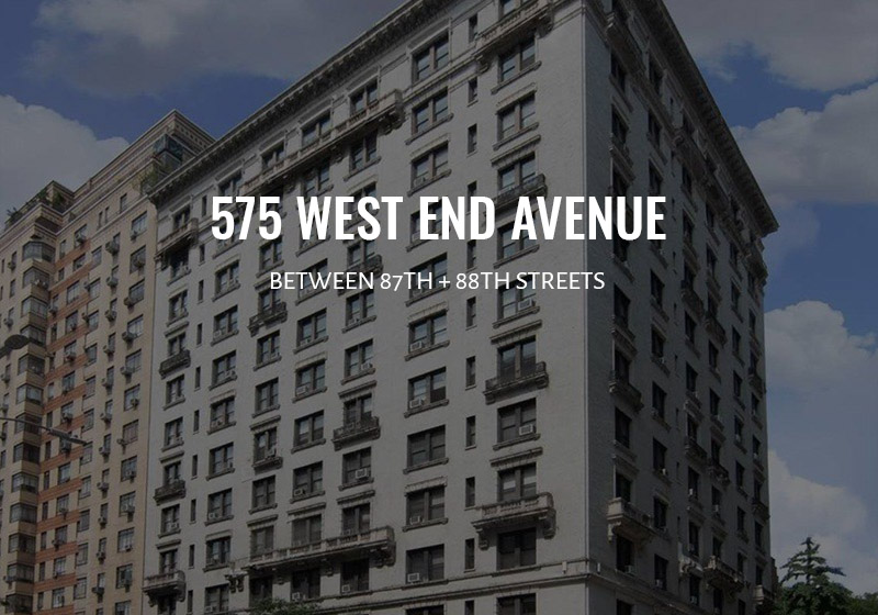 575 West End Avenue Building in NYC owned by WAM Partners