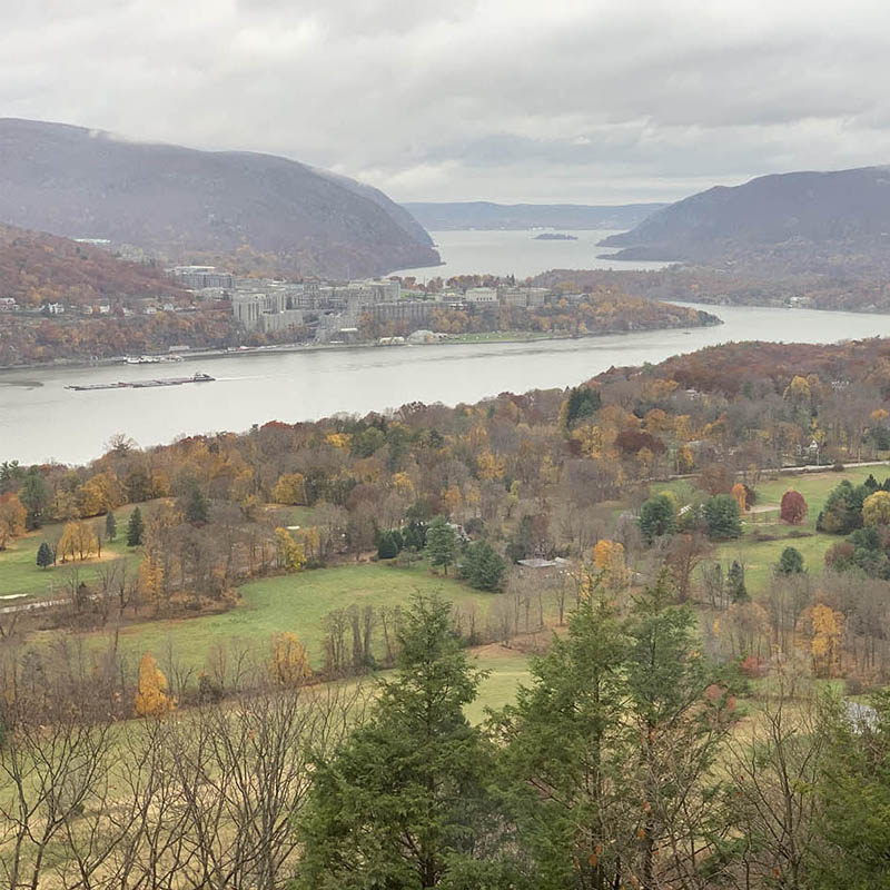 View of the Hudson River