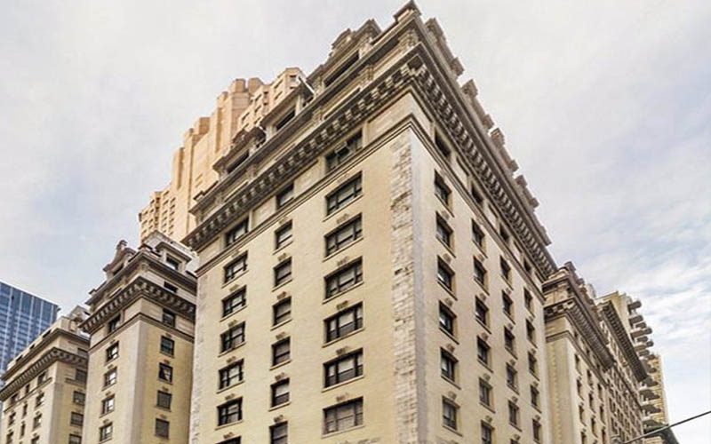 Exterior view of the Wyoming building in midtown New York City