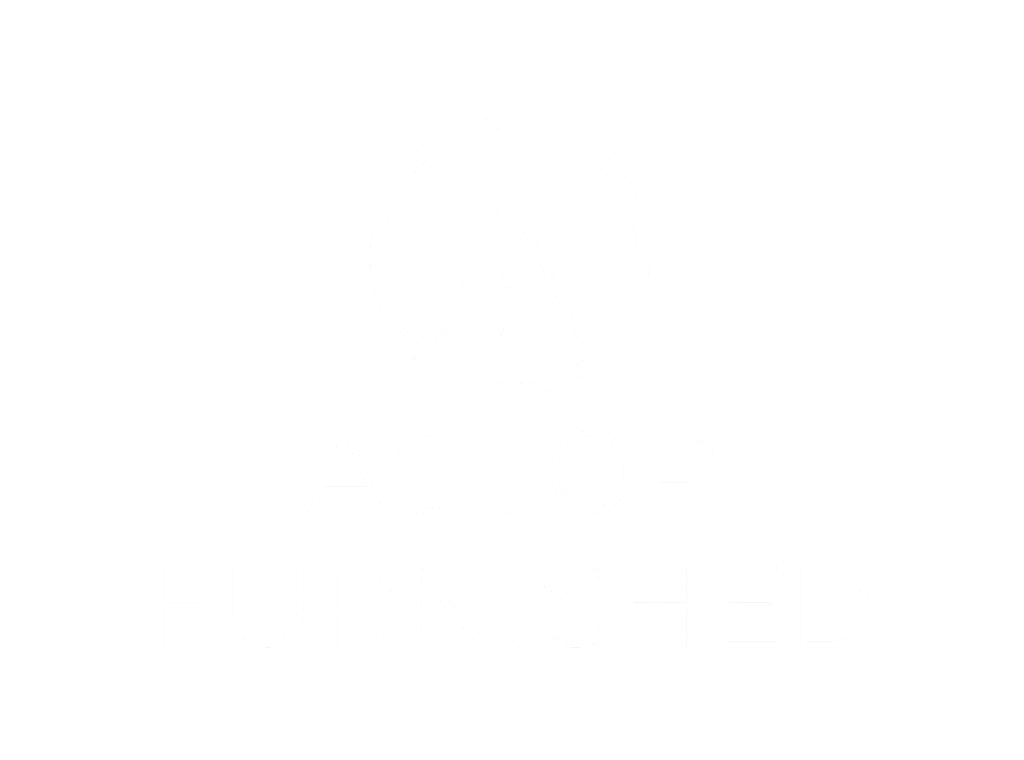 Astor Furnished apartments logo in white