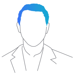 Abstract line art of team member James Joo